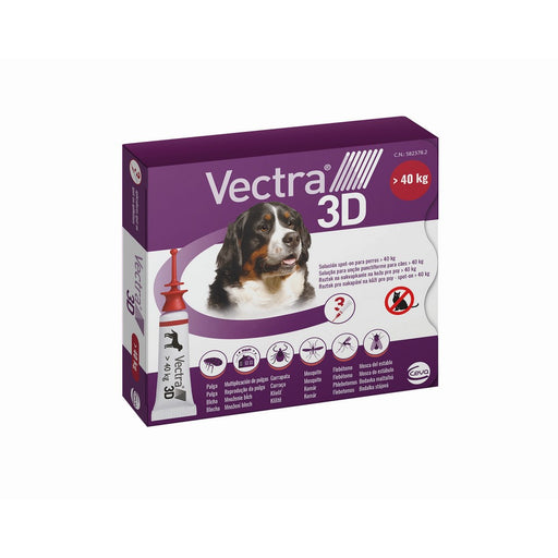 Pipette pour chien Ceva 3D XL 40 kg 3 Unités