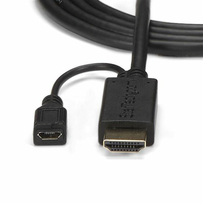 HDMI to VGA Adapter Startech HD2VGAMM6 Black