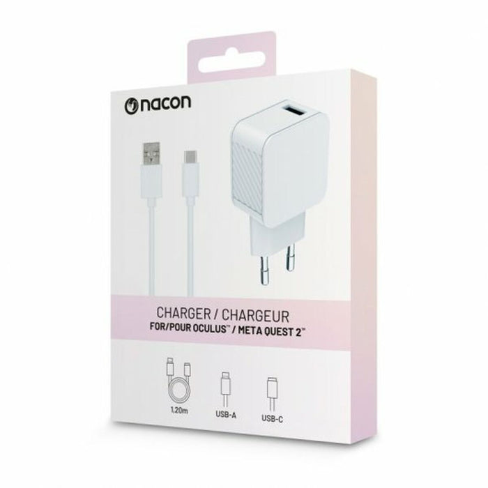 Chargeur mural + Câble USB A vers USB C Nacon