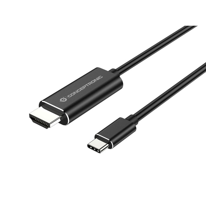 Câble USB-C vers HDMI Conceptronic ABBY04B Noir 2 m