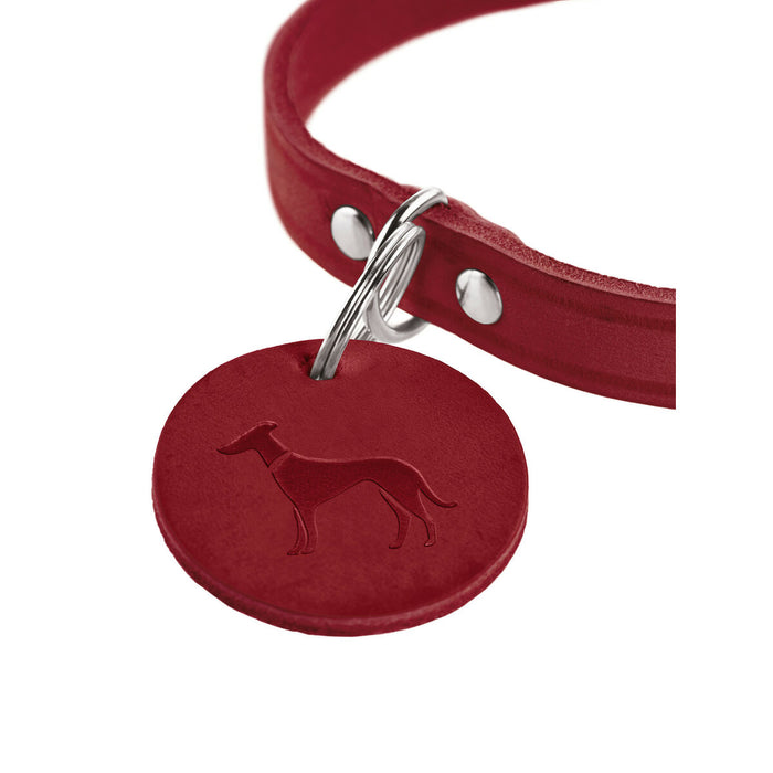 Dog collar Hunter Aalborg Red L 45-55 cm
