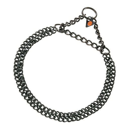 Collar para Perro Hs Sprenger Negro 2 mm Doble Eslabones (60 cm)