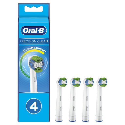 Rechange brosse à dents électrique Oral-B Precision Clean Blanc 4 Unités