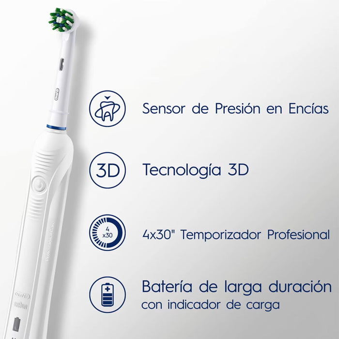 Brosse à dents électrique Oral-B Pro 1 750 3D Action (1 Pièce)