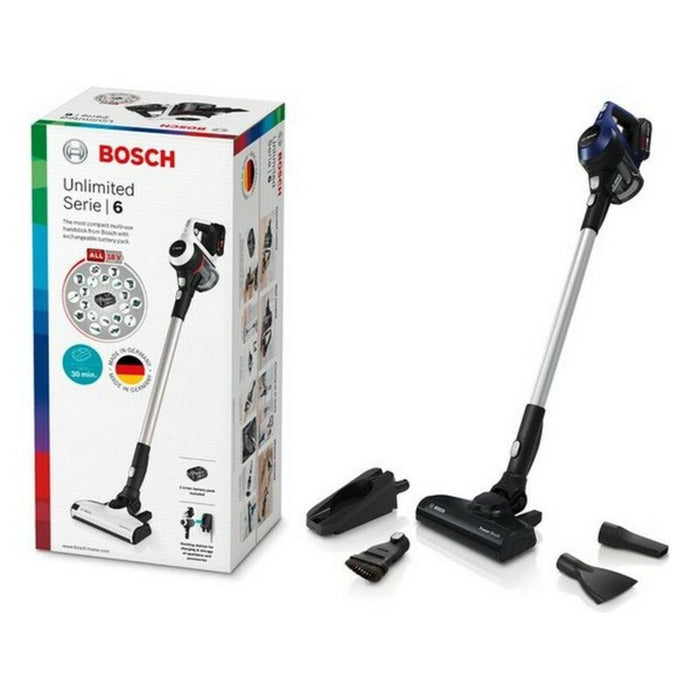 Cordless Vacuum Cleaner BOSCH BBS611MAT 18V 2,5 Ah 0.3L Blue Cobalt blue 200 W