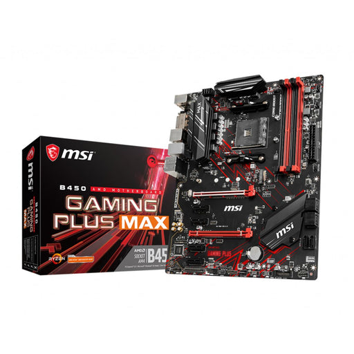 Carte Mère MSI MSI B450 GAMING PLUS MAX ATX DDR4 AM4 AMD B450 AMD AMD AM4