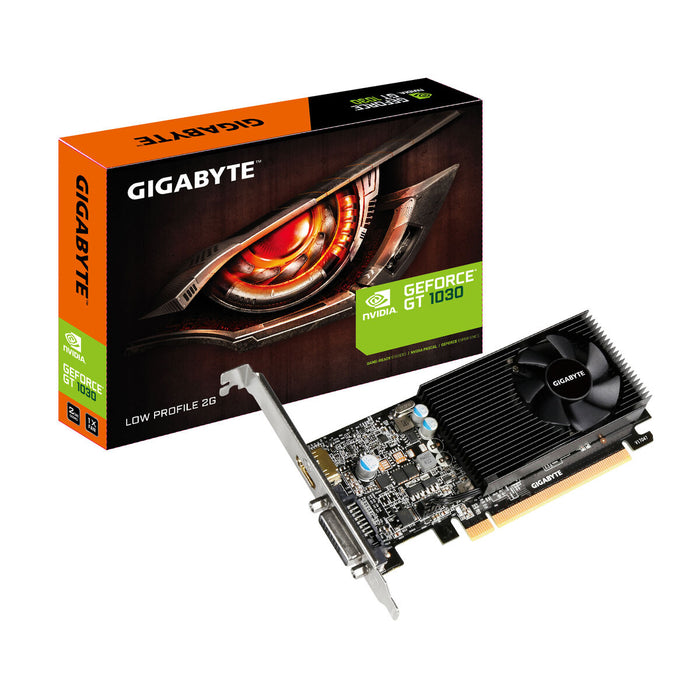 Tarjeta Gráfica Gigabyte E082185 2 GB GDDR5 NVIDIA GeForce GT 1030 GDDR5