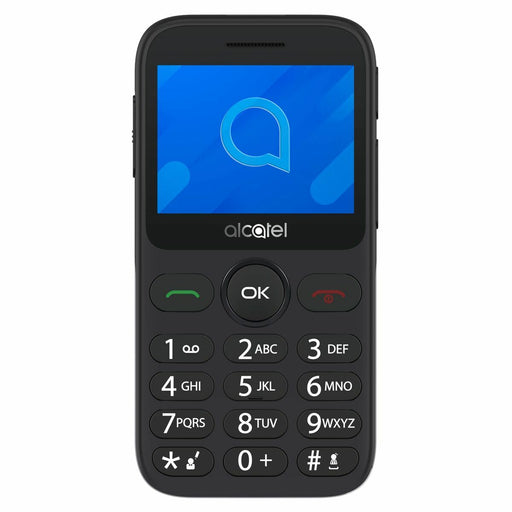Téléphone Portable Alcatel 2020X 4 mb ram Noir 16 GB RAM Argenté