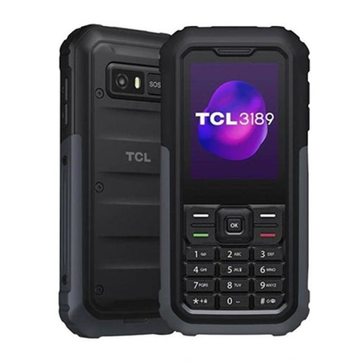 Téléphone Portable TCL 3189 2,4" Gris Noir/Gris