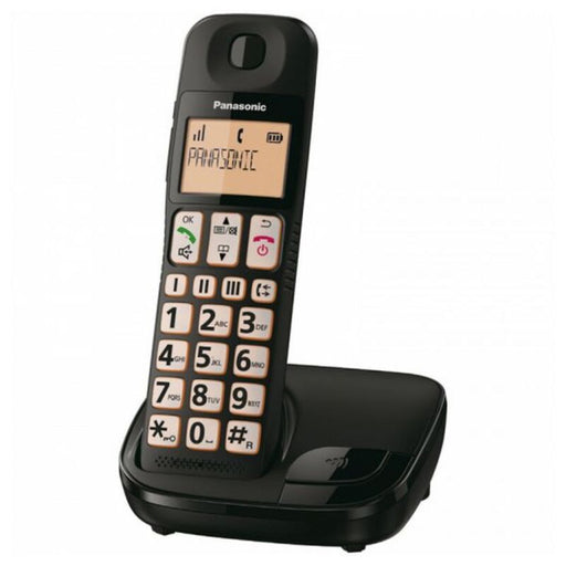 Téléphone Sans Fil Panasonic KX-TGE310SPB Noir
