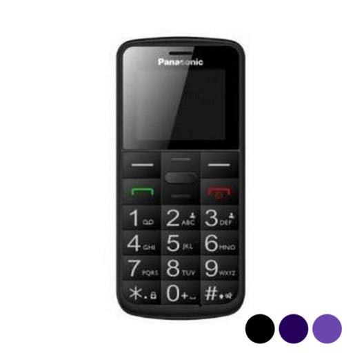Téléphone portable pour personnes âgées Panasonic KX-TU110EX 1,77" TFT Bluetooth LED