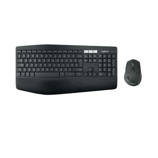 Keyboard and Mouse Logitech MK850 Black Spanish Qwerty QWERTY