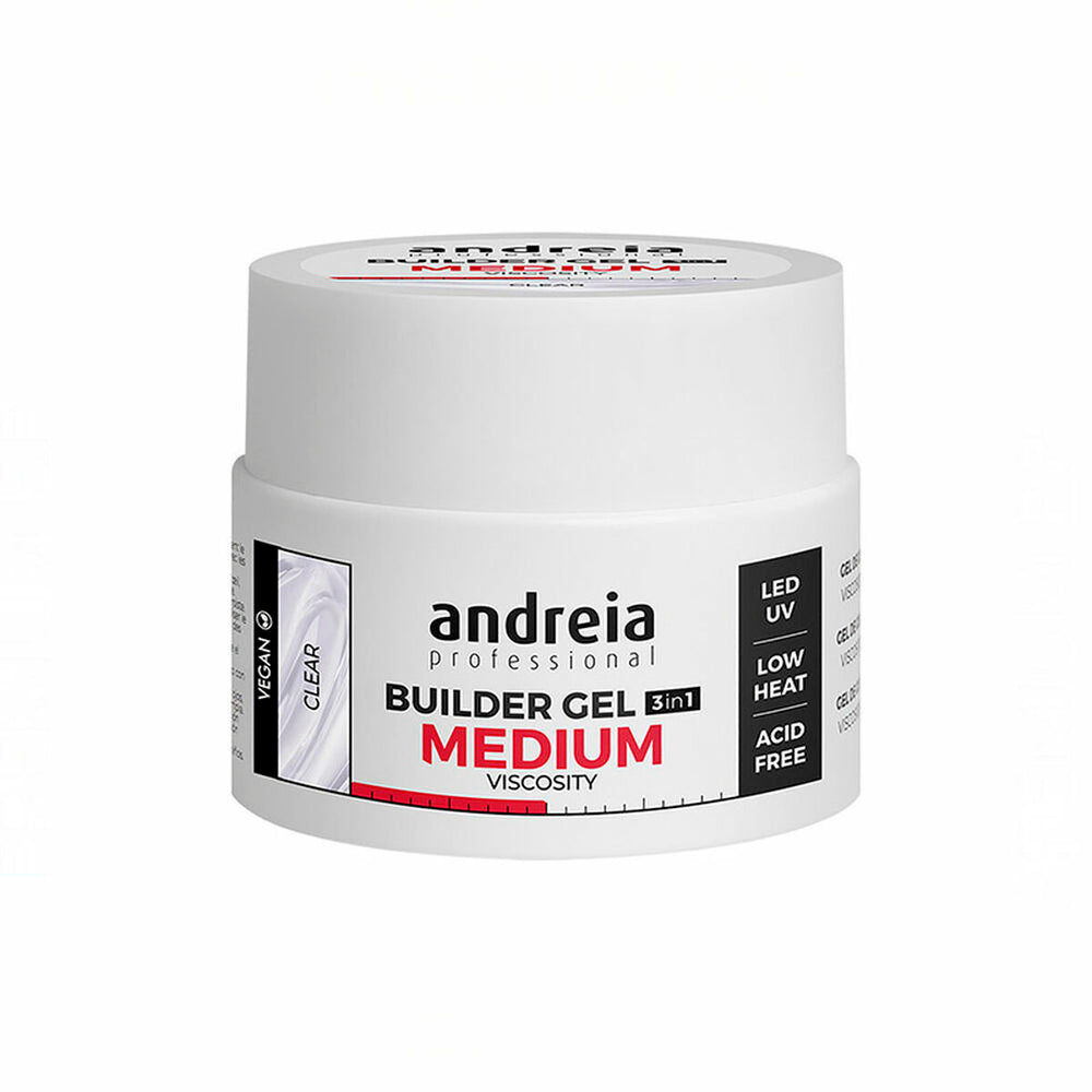 Gel pour ongles Professional Builder Viscosity Clear Andreia Professional Builder (44 g)