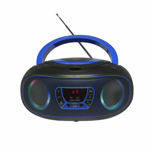 Radio CD MP3 Denver Electronics Bluetooth LED LCD Blue Black/Blue