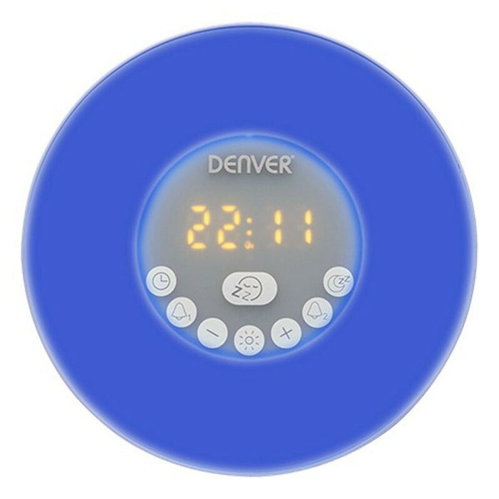 Radio-réveil Denver Electronics 111131010010 FM Bluetooth LED