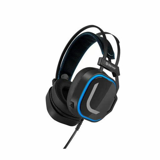 Casque Denver Electronics GHS-131 Noir/Bleu Jeux Noir