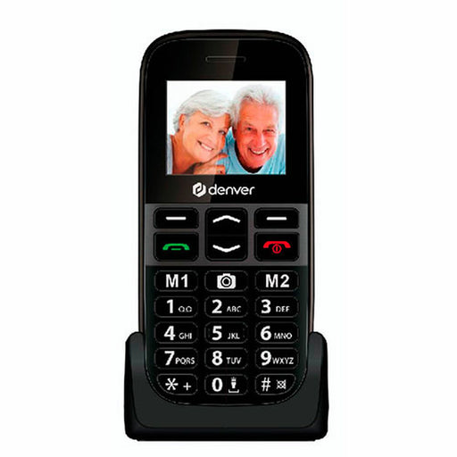 Téléphone portable pour personnes âgées Denver Electronics 1,77"