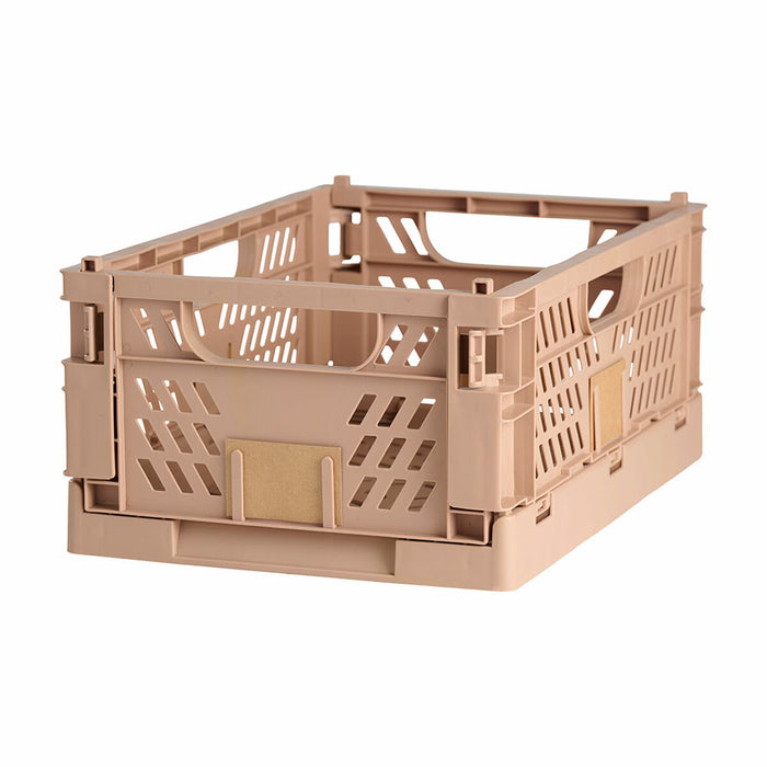 Boîte de rangement Pliable Sable 27,6 L 50 x 33 x 25 cm