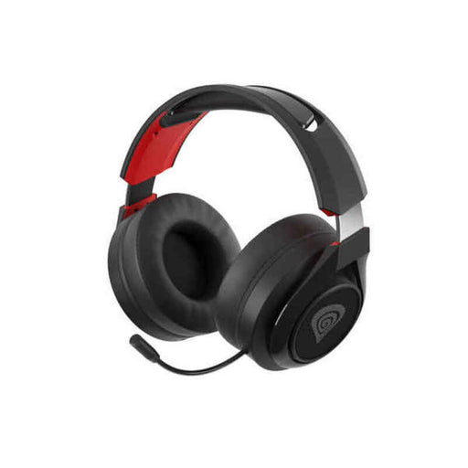 Headphones with Microphone Genesis Selen 400 Black Red Red/Black