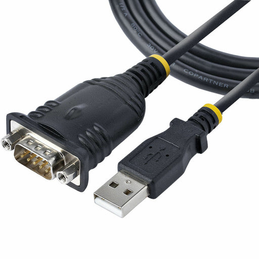 Câble USB vers Port Série Startech 1P3FP-USB-SERIAL Noir