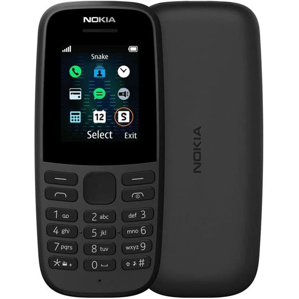 Téléphone Portable Nokia Noir 1,8"