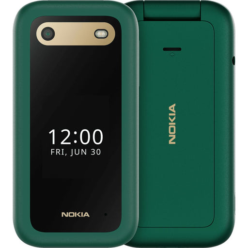 Teléfono Móvil Nokia 2660 FLIP Verde 2,8" 128 MB