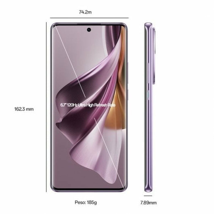 Smartphone Oppo OPPO Reno10 Pro 5G 6,7" 256 GB 12 GB RAM Octa Core Snapdragon 778G Violet Pourpre
