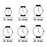 Men's Watch Police PL.BUSH.SET.20 (Ø 52 mm)