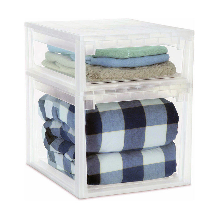 Caja Multiusos Terry 52XL Transparente 22 L Polipropileno