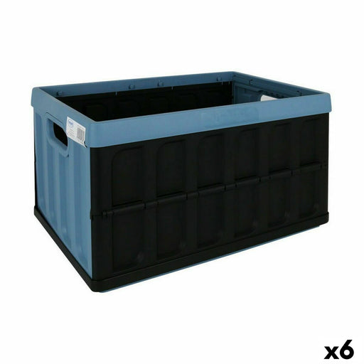 Boîte Multiusage Tontarelli Bleu Noir Ardoise 53 x 35 x 28,5 cm (6 Unités)
