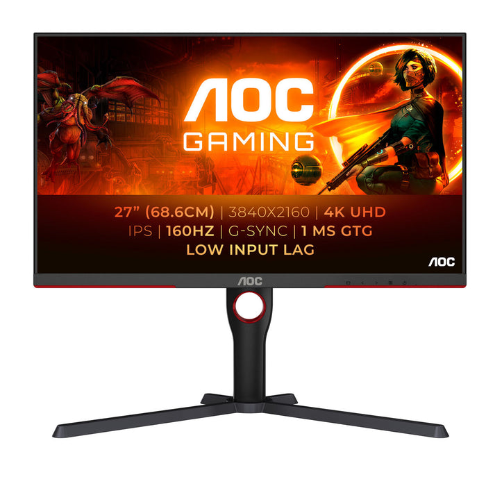 Gaming Monitor AOC U27G3X/BK 4K Ultra HD 27" 160 Hz/s