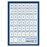 Etiquettes pour Imprimante MULTI 3 500 Volets 105 x 37 mm Blanc Droit