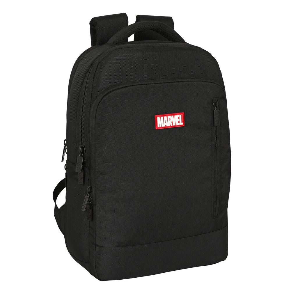 Sac à Dos pour Portable et Tablette avec Sortie USB Marvel Noir