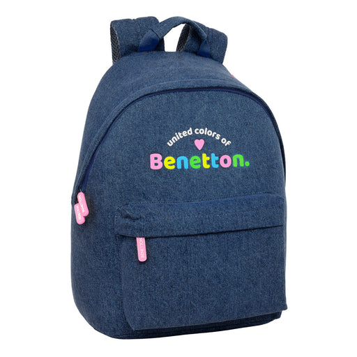 Sacoche pour Portable Benetton Denim Bleu 31 x 41 x 16 cm