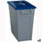 Poubelle recyclage Denox 65 L Bleu (2 Unités)