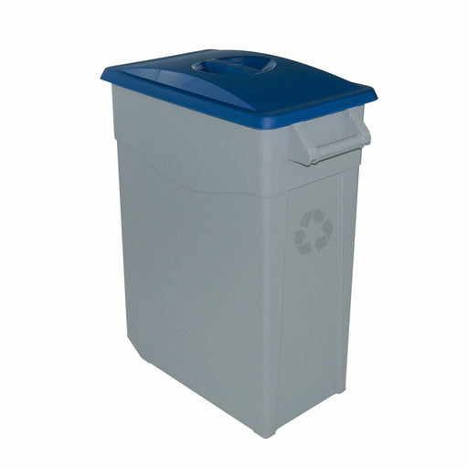 Cubo de Basura para Reciclaje Denox 65 L Azul