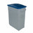 Cubo de Basura para Reciclaje Denox 65 L Azul (2 Unidades)
