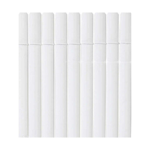 Canisse Nortene Plasticane Ovale 1 x 3 m Blanc PVC