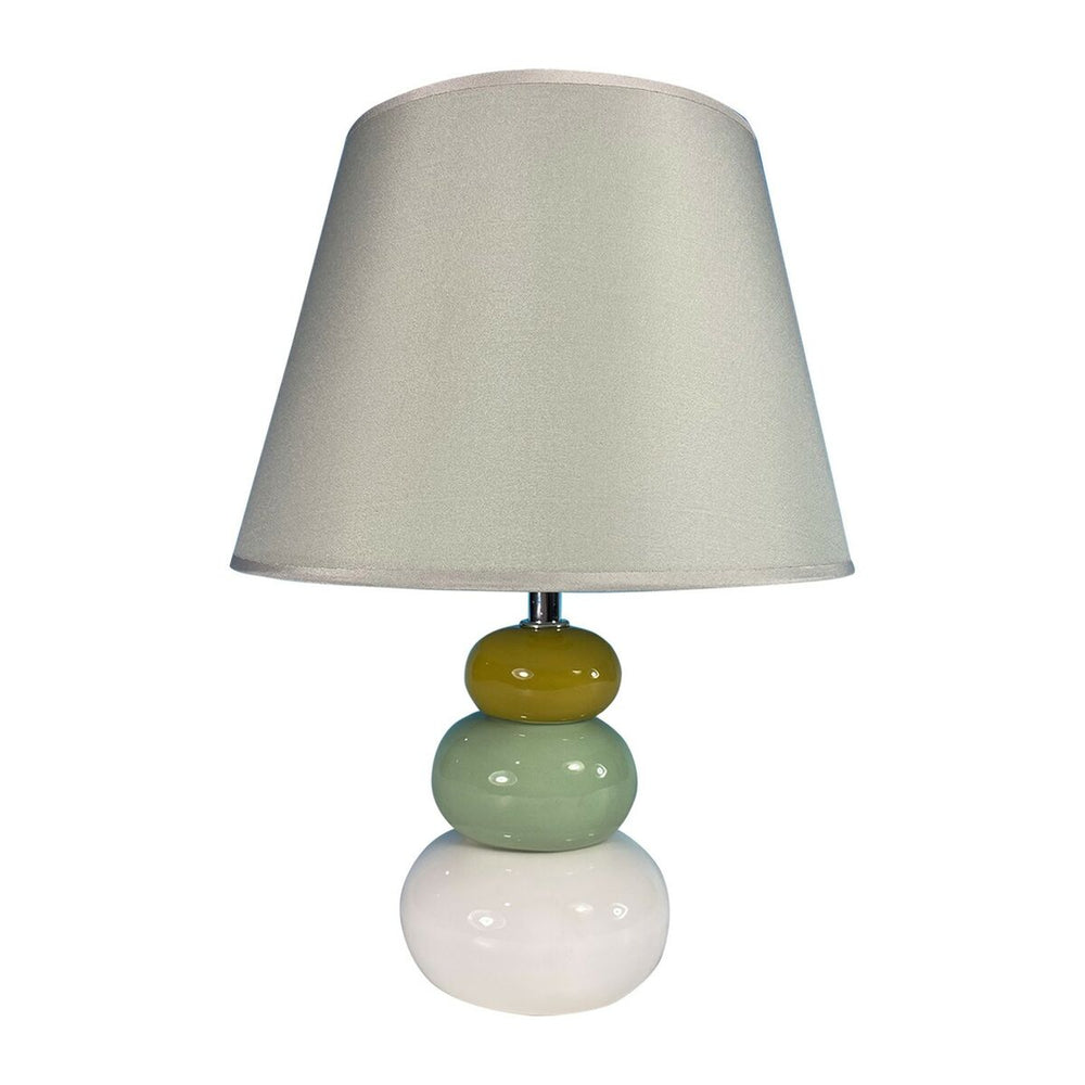 Lámpara de mesa Versa Multicolor Cerámica Textil (22,5 x 32 x 8,5 cm)