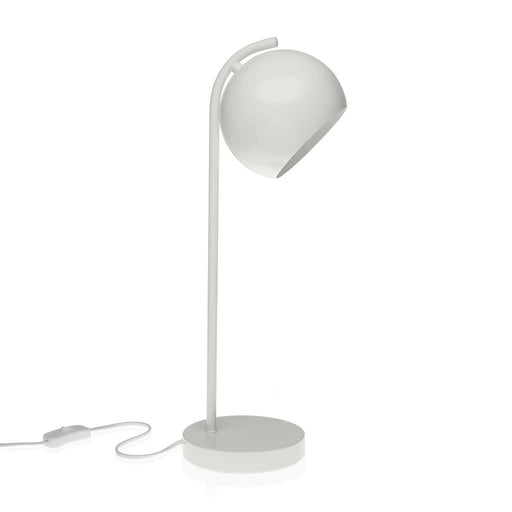 Lampe de bureau Versa Dale Blanc 19,5 x 50 x 15 cm Métal