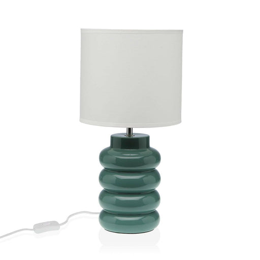 Lámpara de mesa Versa Verde Cerámica 60 W 20 x 40 cm