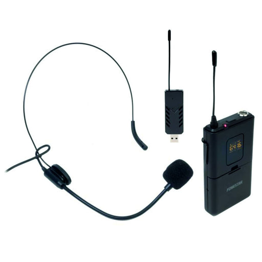 Micrófono FONESTAR WI-MIC UHF Negro