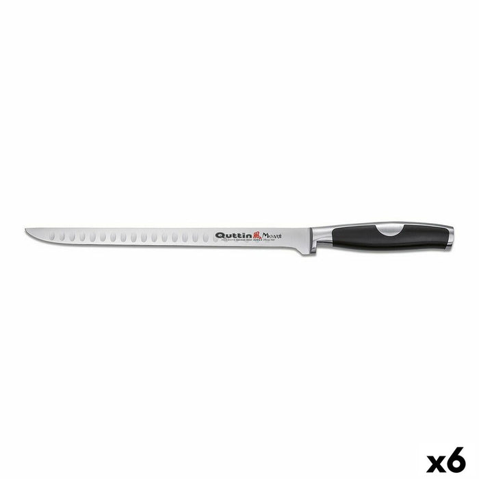 Ham knife Quttin Moare Stainless steel 6 Units 2 mm 40 x 3 x 2 cm (27 cm)