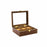 Jewelry box DKD Home Decor Brown Wood Crystal MDF Wood 21 x 18 x 8 cm