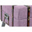 Bench DKD Home Decor   Metal Polyester Fuchsia MDF Wood (102 x 42 x 40,5 cm)