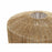 Pantalla de Lámpara DKD Home Decor Natural Yute Jute Metal Tropical 40 x 40 x 30 cm