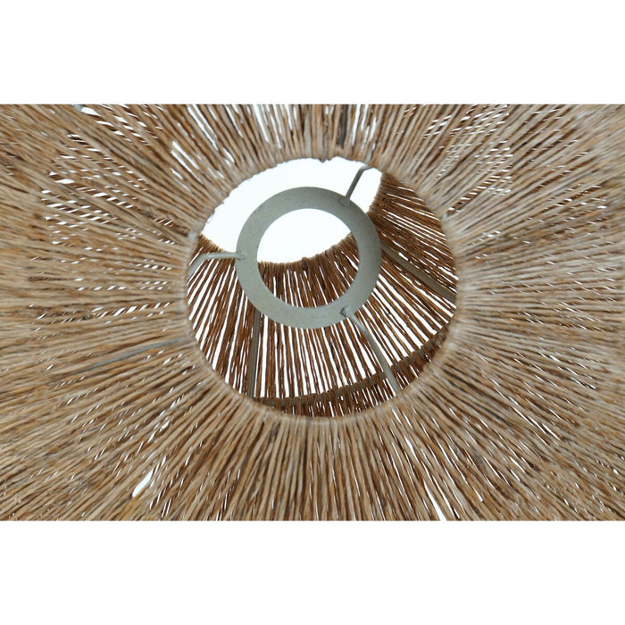 Écran de lampe DKD Home Decor Naturel Jute Métal Tropical 40 x 40 x 30 cm