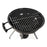 Coal Barbecue with Cover and Wheels DKD Home Decor Black Metal Plastic Rectangular 52,4 x 59 x 91,6 cm