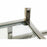 Shelves DKD Home Decor Silver Metal Crystal Steel 100 x 29 x 180,5 cm