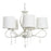 Ceiling Light DKD Home Decor White Multicolour Transparent Metal 25 W Shabby Chic 220 V 54 x 54 x 37 cm